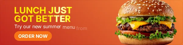 Starbucks summer menu banner